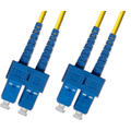 Patchcord SC/UPC-SC/UPC, 30 meter SM 9/125 µm G.652.D, Duplex 2 mm, Yellow